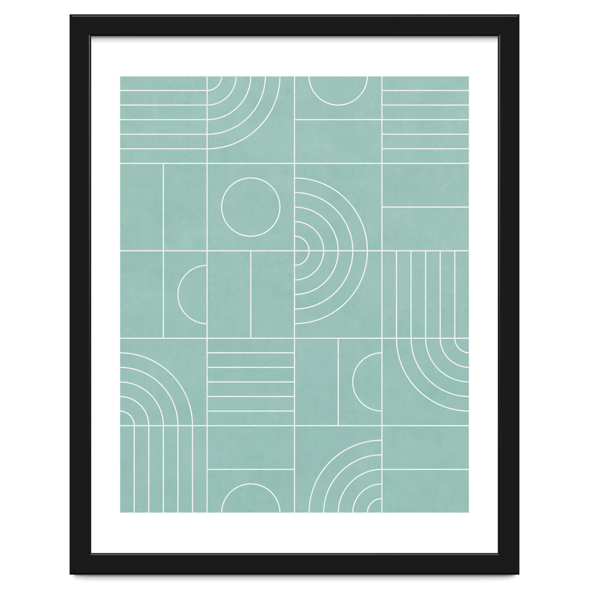 My Favorite Geometric Patterns No.25 - Light Blue