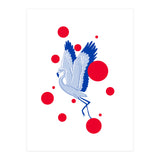 blue flamingo (Print Only) thumbnail