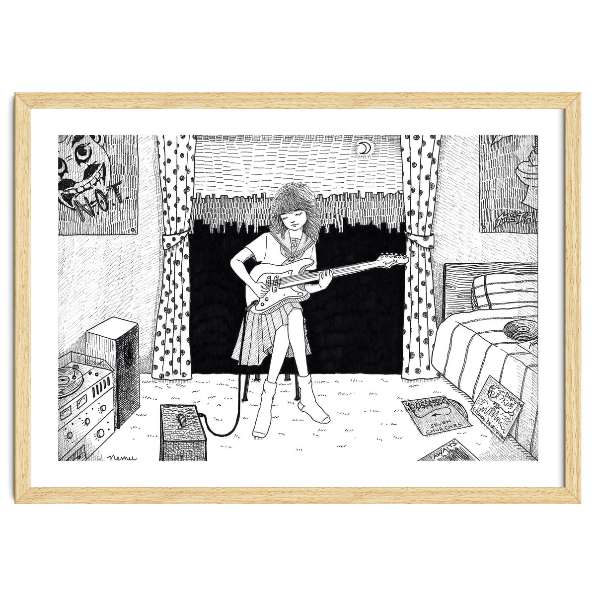 Teenager's Room In The 80's