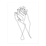 holding hands (Print Only) thumbnail