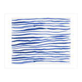 Irregular blue lines pattern (Print Only) thumbnail
