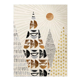 Whimsical Mountain Landscape (Print Only) thumbnail