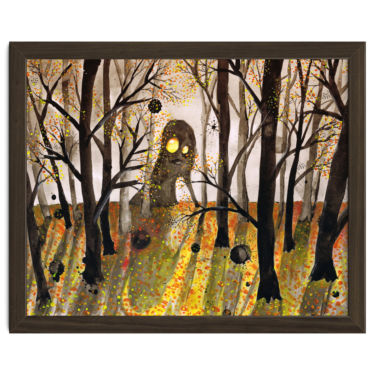 Monster in the woods