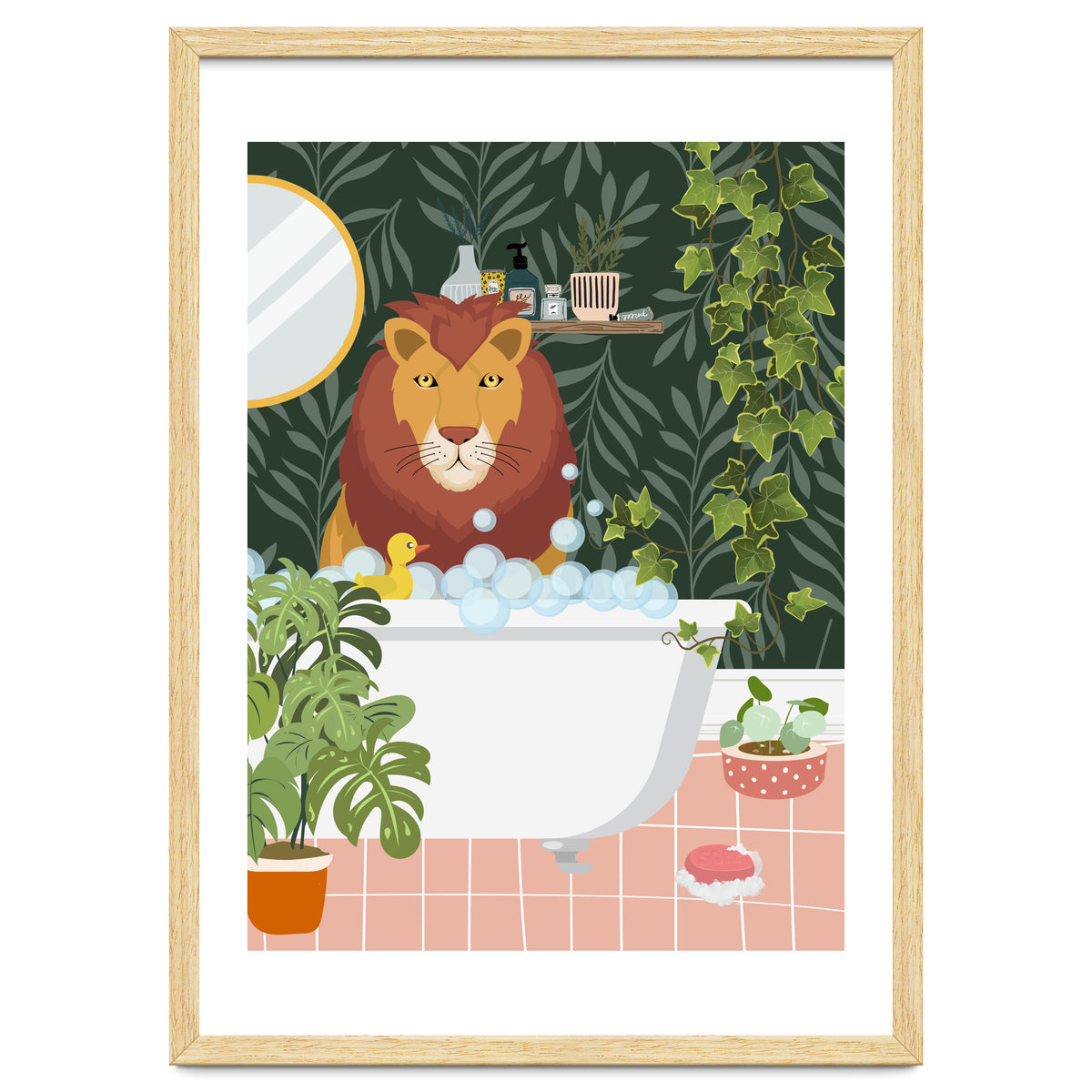 Lion in My Bathtub