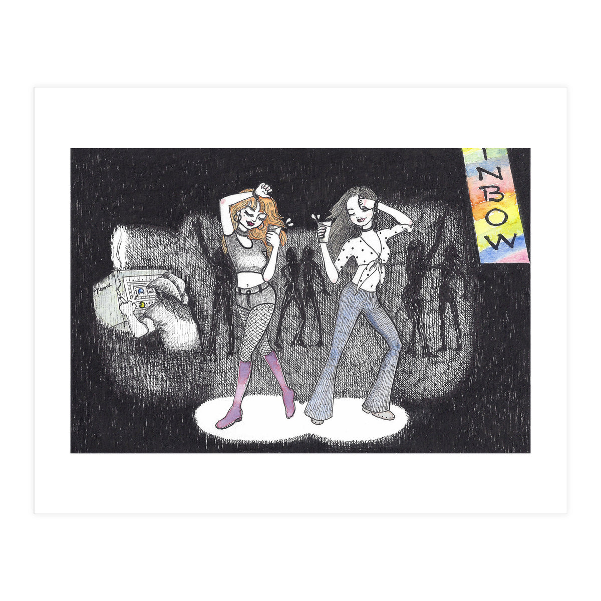 Dancing Queens In The 90's (Print Only)