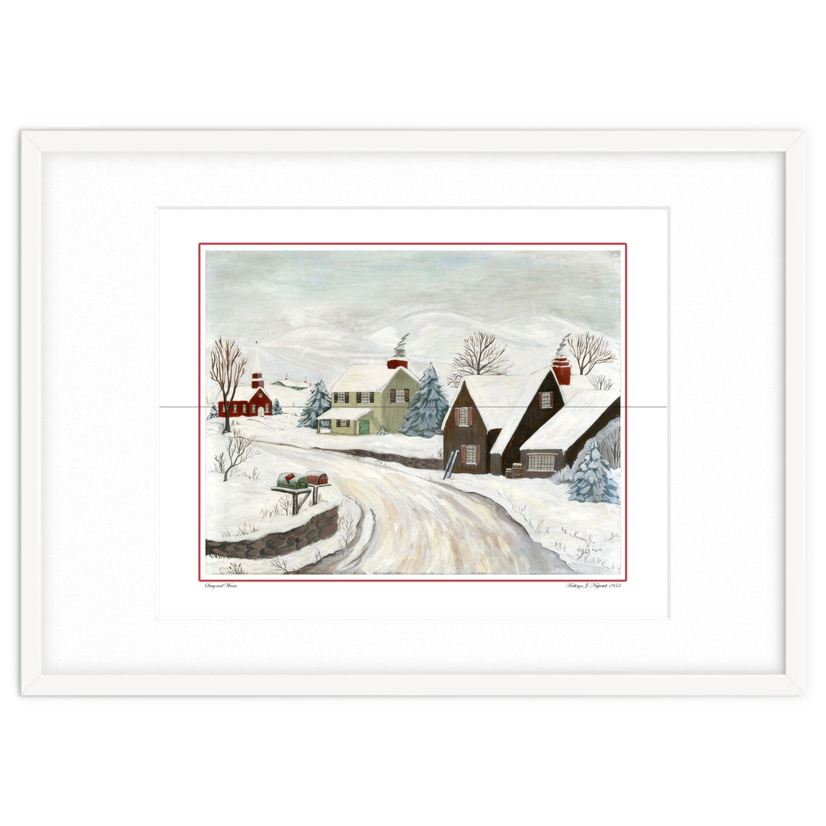 Snug & Warm Watercolor