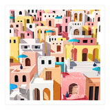 Pastel Cityscape (Print Only) thumbnail