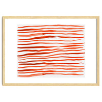 Irregular orange lines pattern