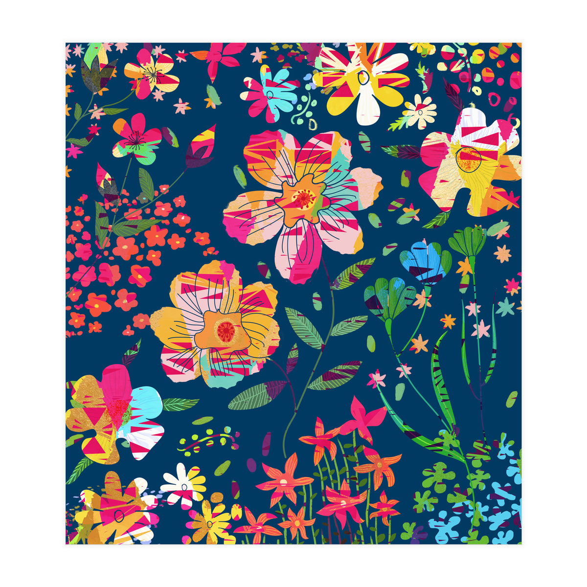 Paper Floral (Print Only)
