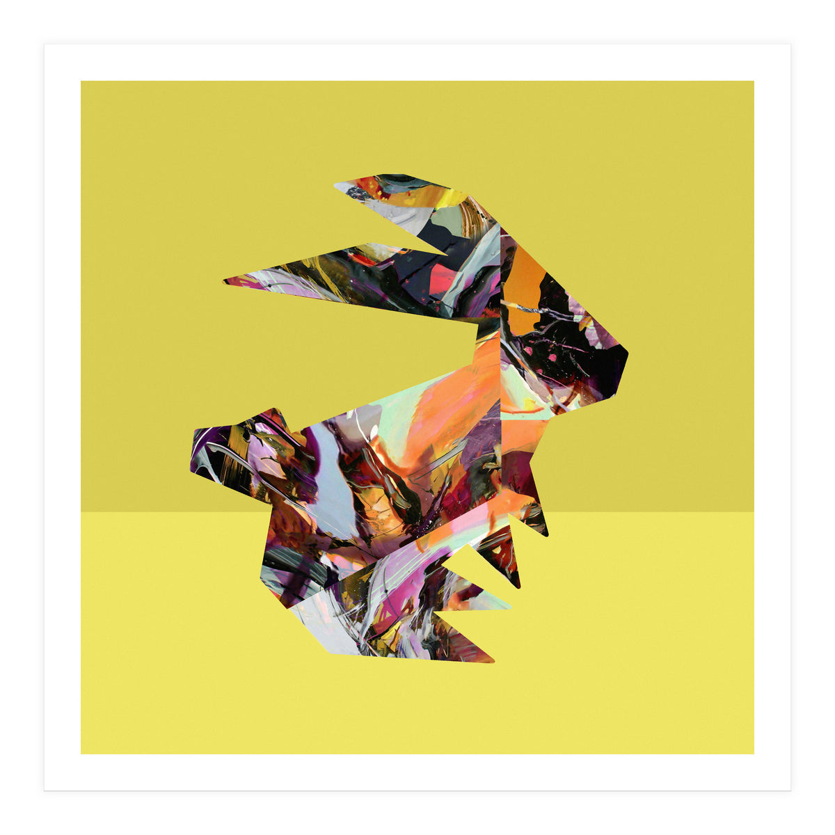 Crazy Ab Rabbit (Print Only)