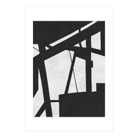 Expressionist black and white II (Print Only)