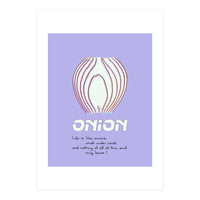 Onion (Print Only)