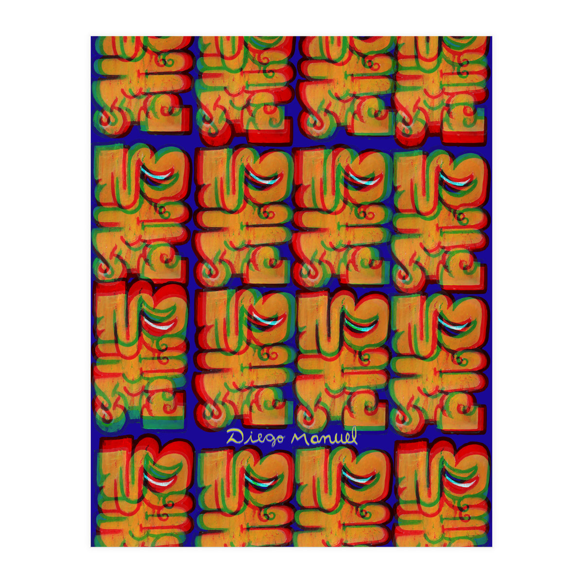 Graffitis 2021 Tapiz 134 (Print Only)