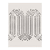 Mid-Century Modern No.28 - Woodblock Print (Print Only) thumbnail