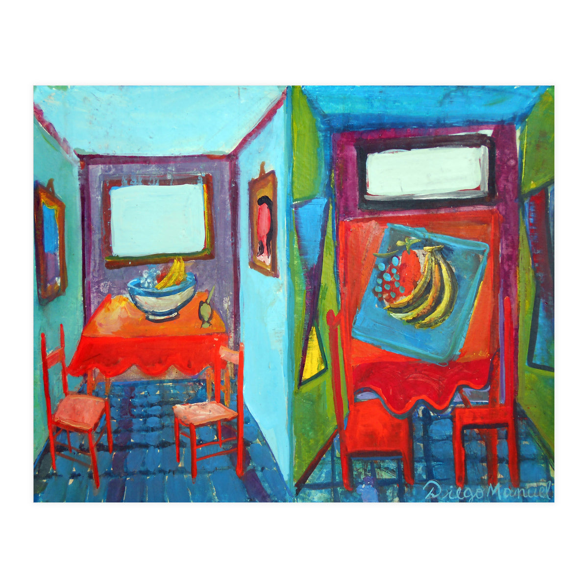 Normal Y Cubista (Print Only)