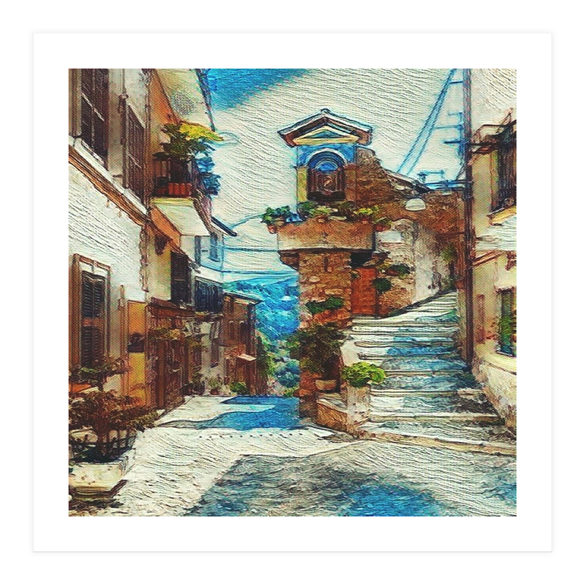 An Italian Neighborhood (Print Only)
