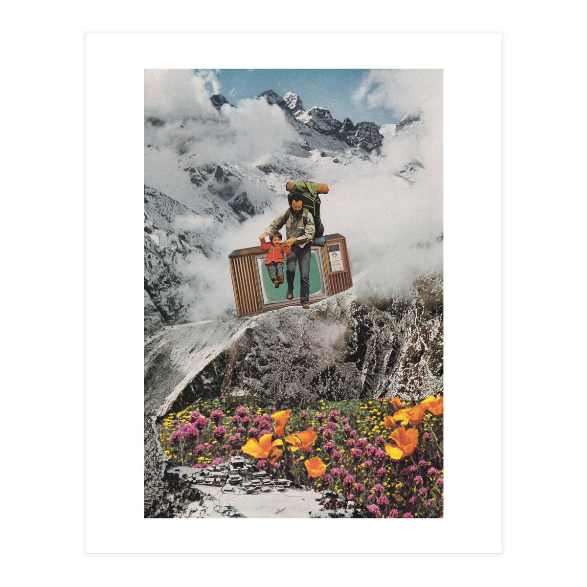 Turn Off The Tv And Go Outside (Print Only)