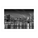 BROOKLYN BRIDGE Nightly Impressions | Monochrome (Print Only) thumbnail
