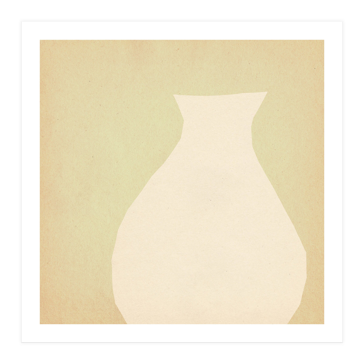 Soft green vase (Print Only)