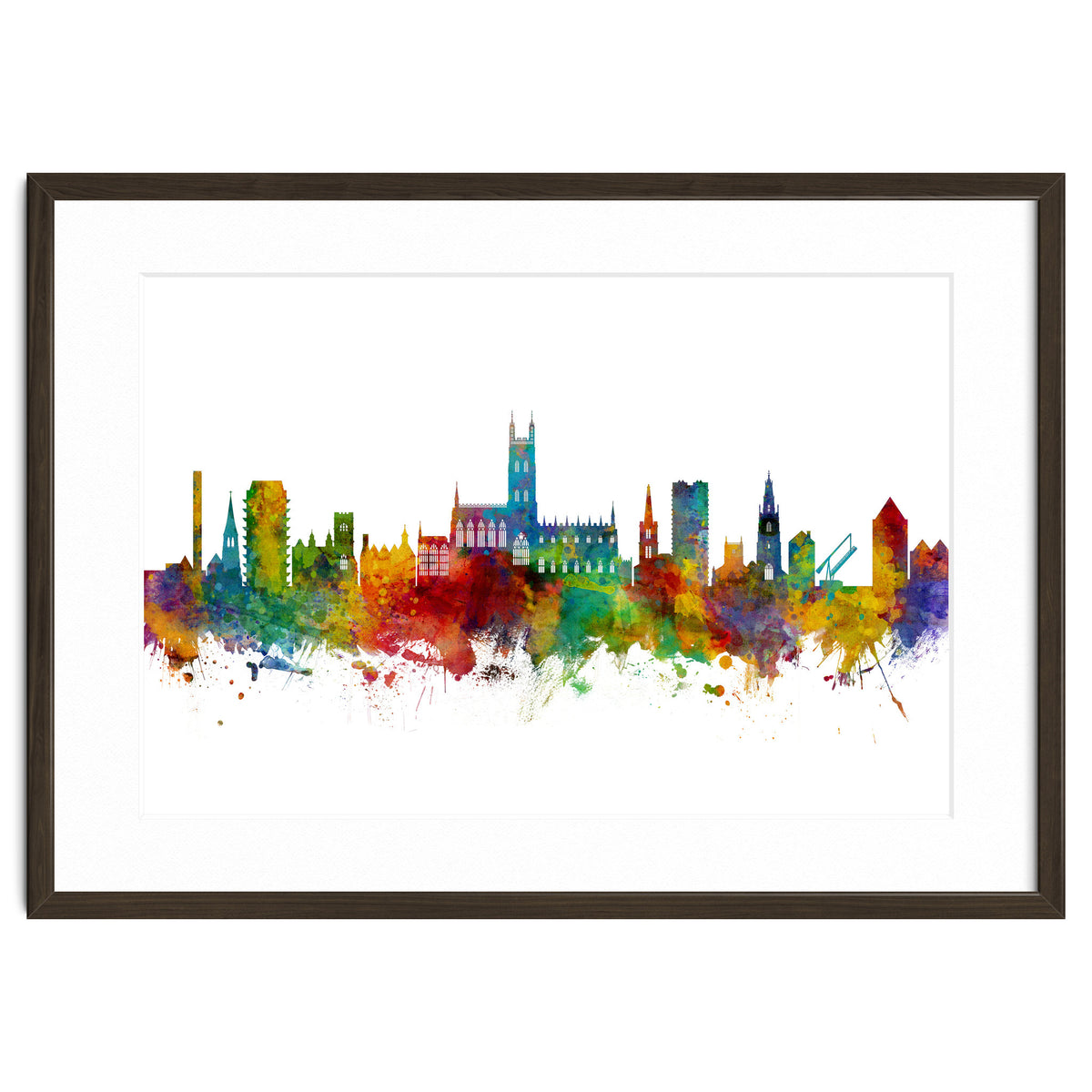 Gloucester England Skyline