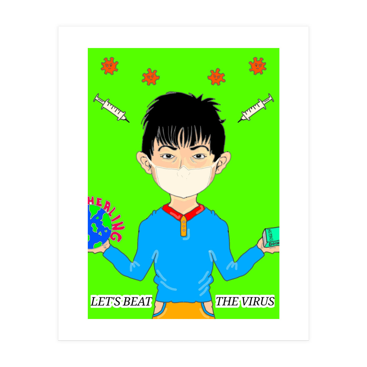 Let's Beat the Virus (Print Only)