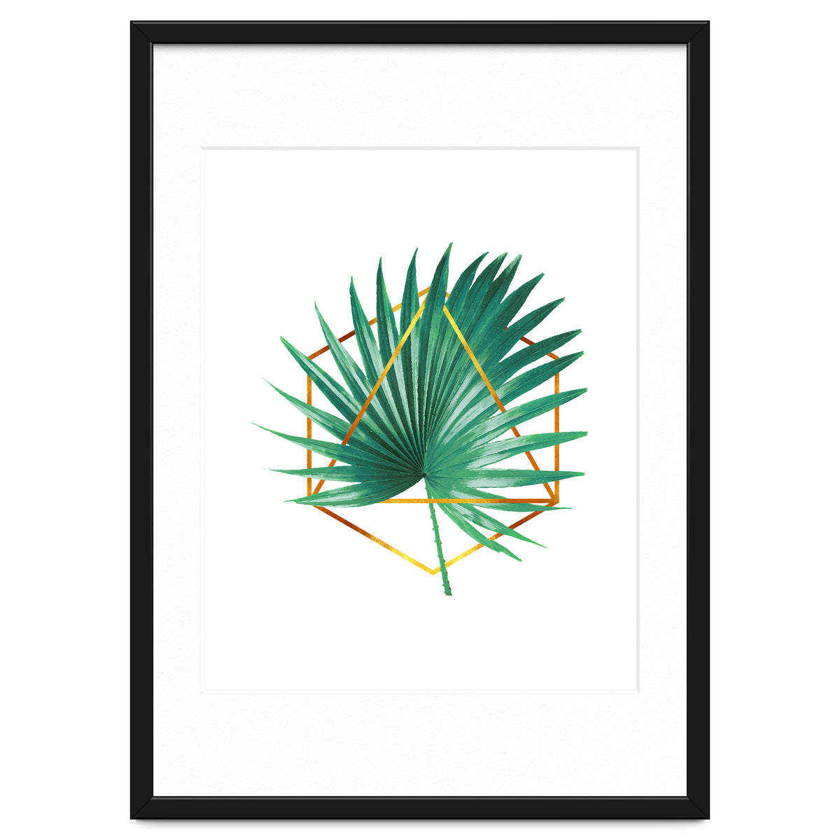 Tropical Palm Leaf 01