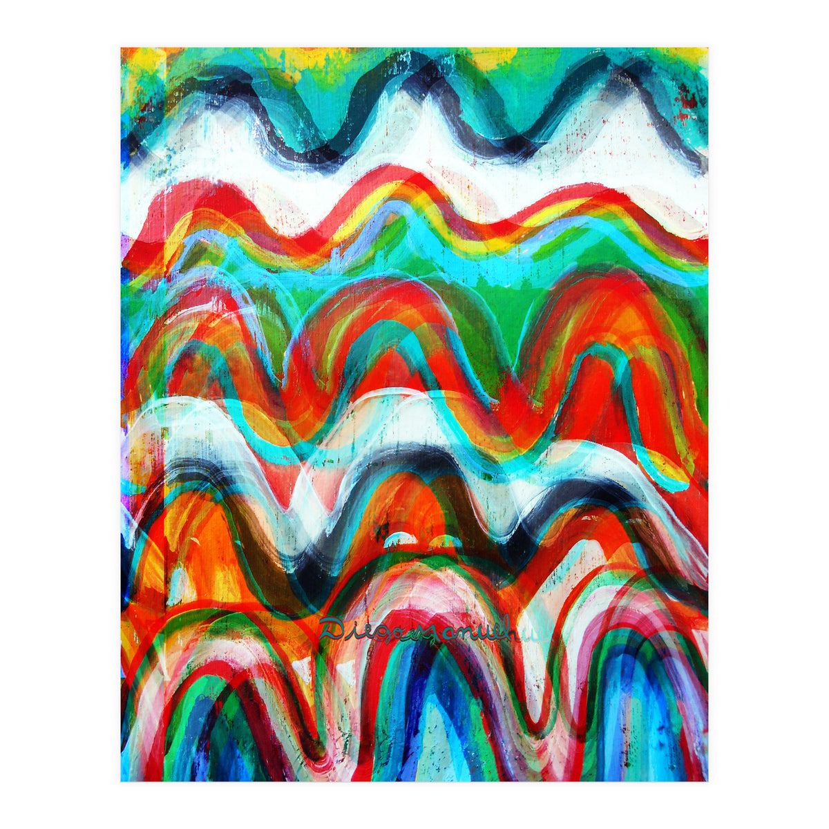 Pop Abstract A 89 (Print Only)