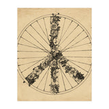 Peace And Bike Lines (Print Only) thumbnail