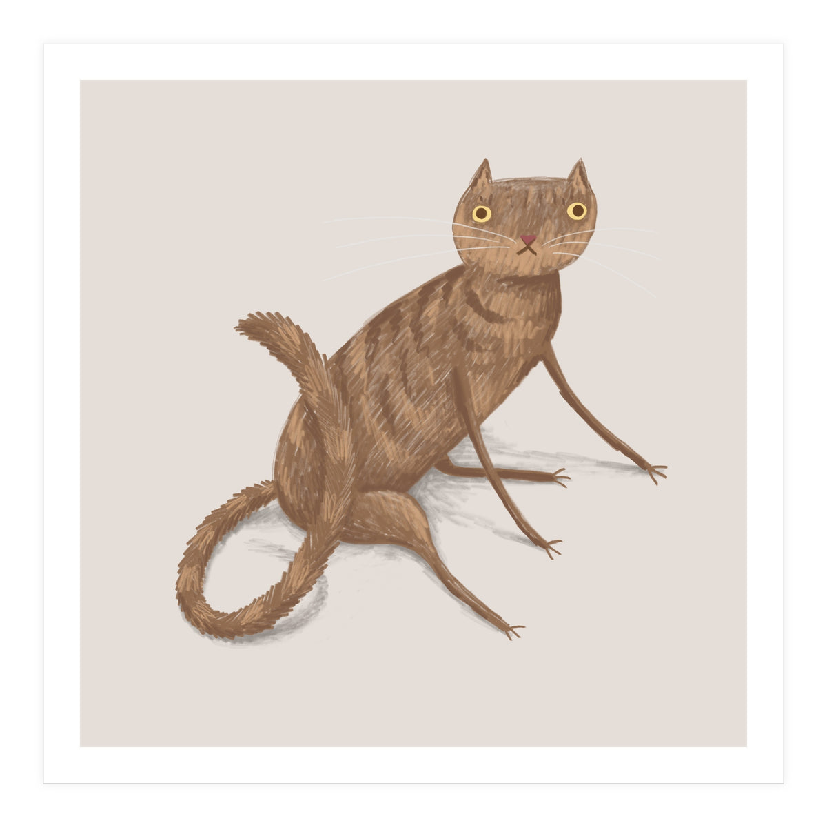 Gangly Cat (Print Only)