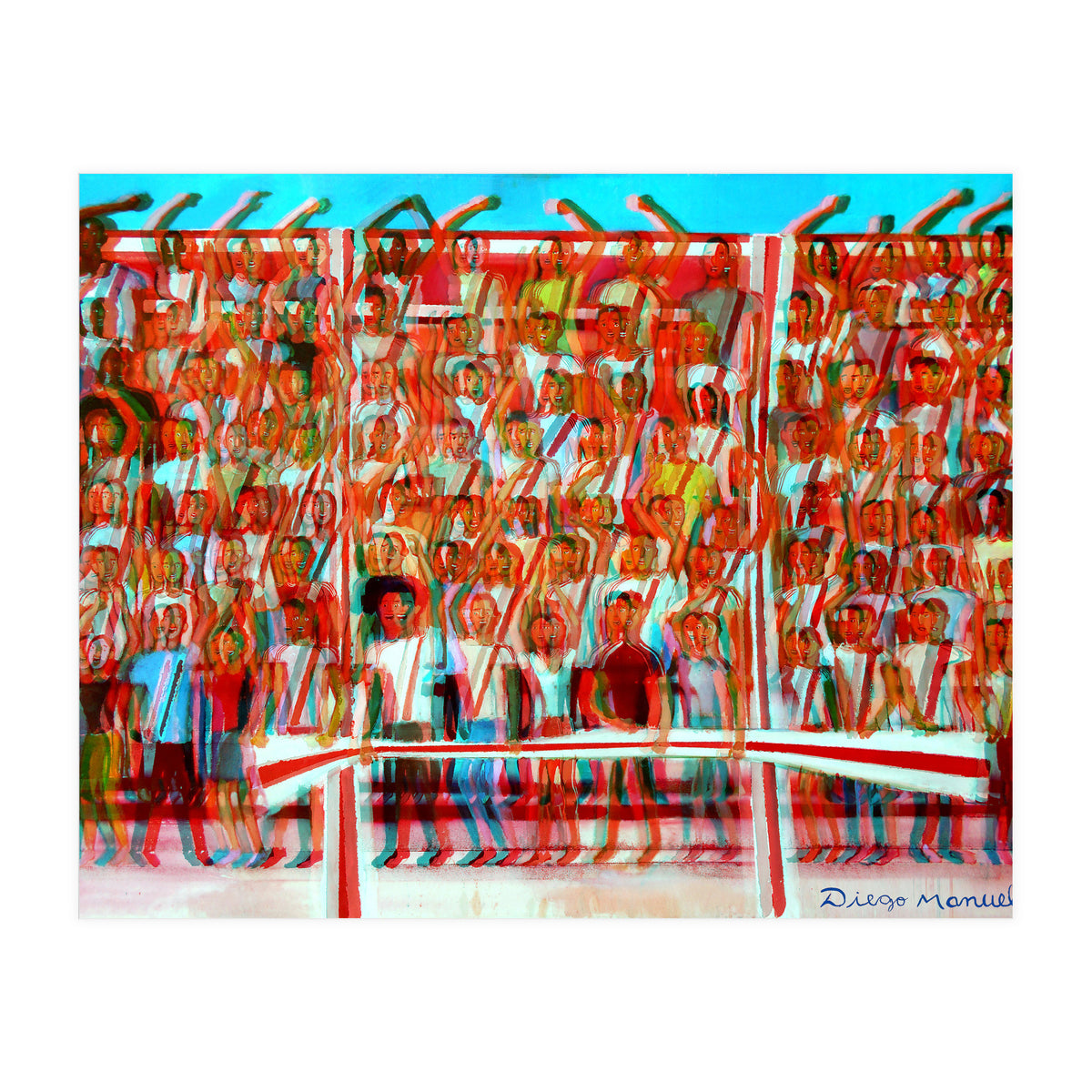 Hinchada De La Banda Roja 3 (Print Only)