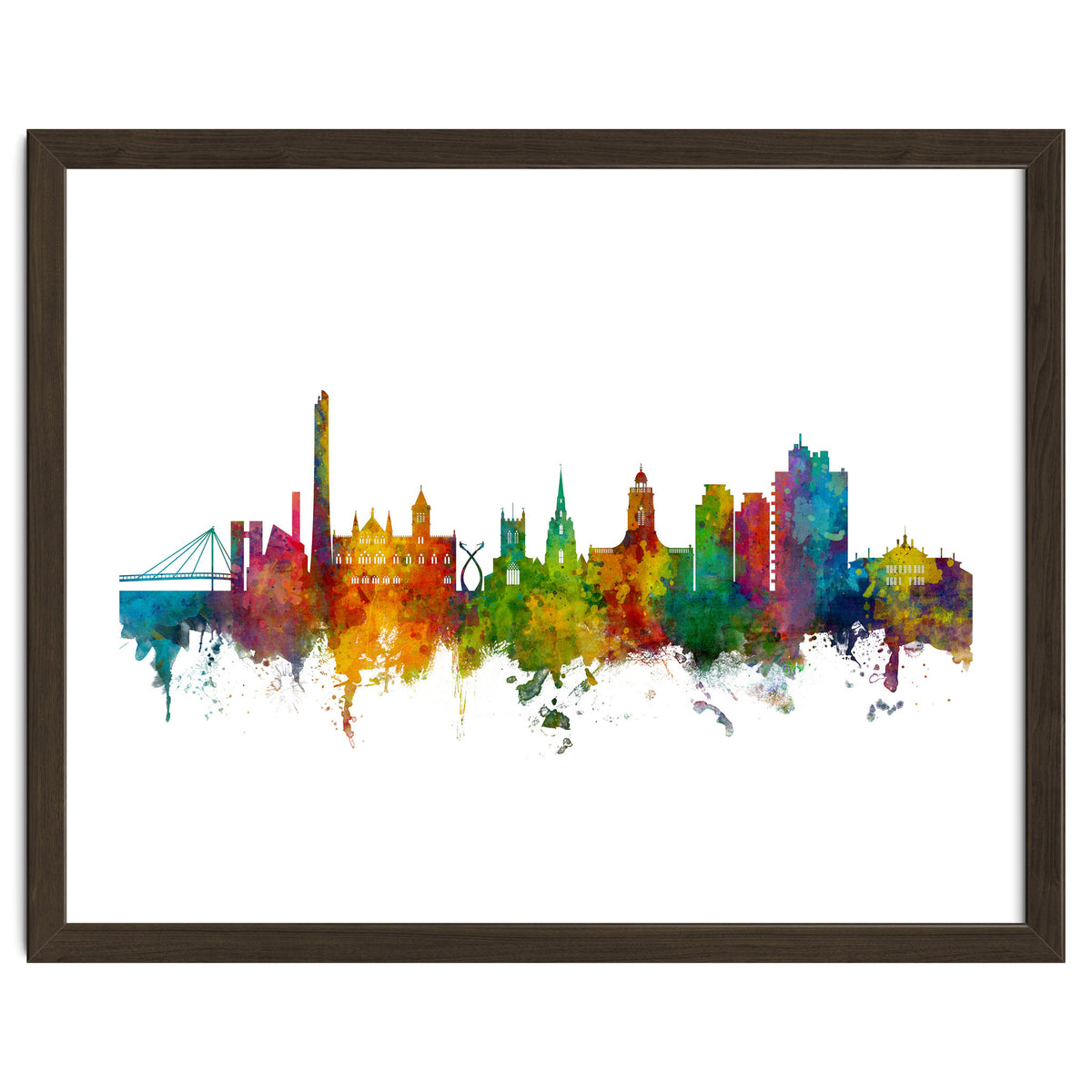 Northampton England Skyline