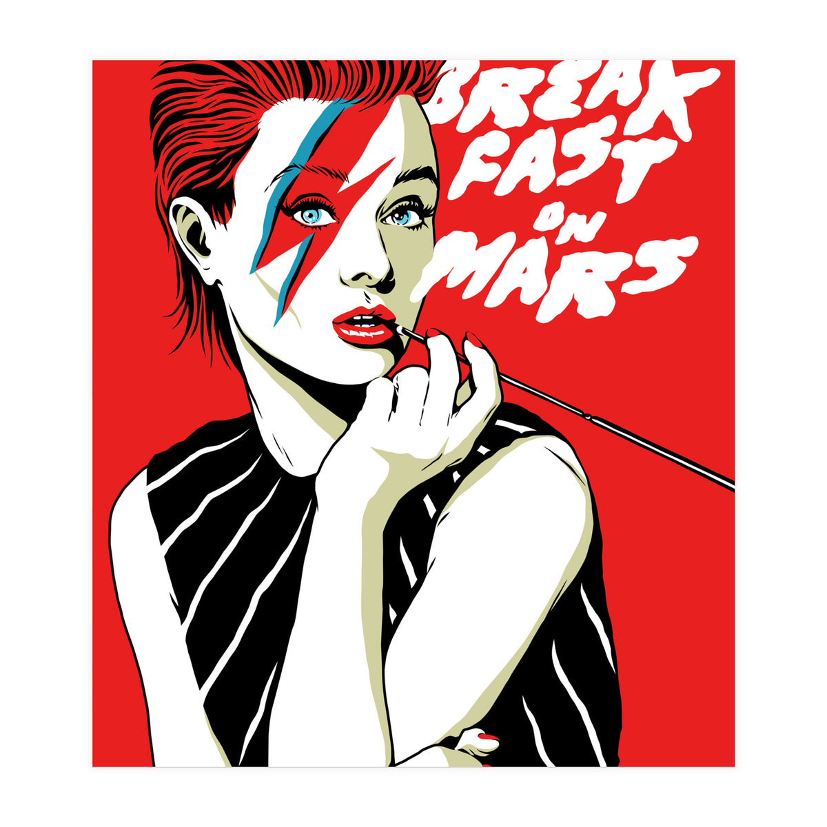 Breakfast On Mars (Print Only)