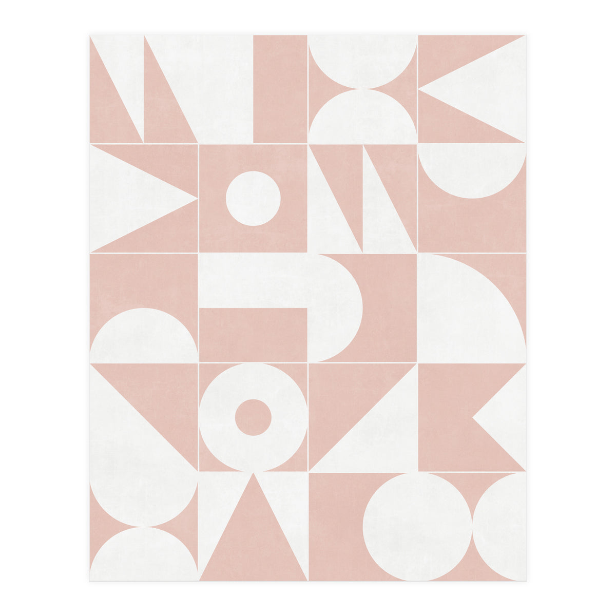 My Favorite Geometric Patterns No.11 - Pale Pink (Print Only)