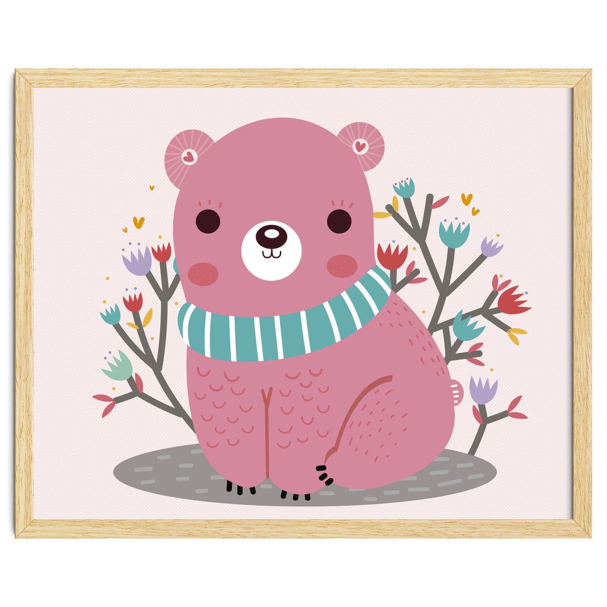 Pink bear