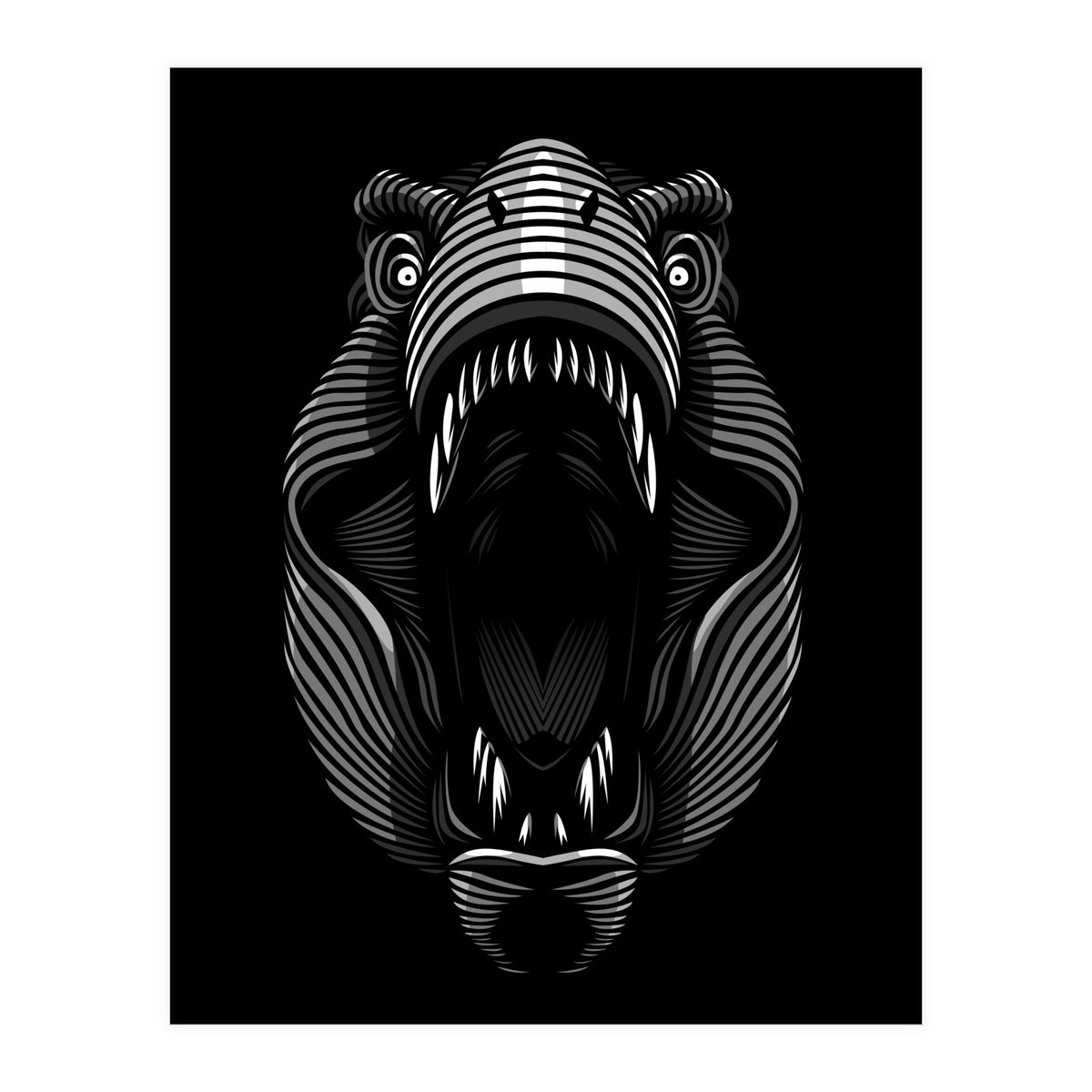 T-Rex Lines (Print Only)