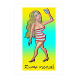 Chica Selfie 3d 2 (Print Only) thumbnail