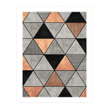 Concrete and Copper Triangles 2 (Print Only) thumbnail