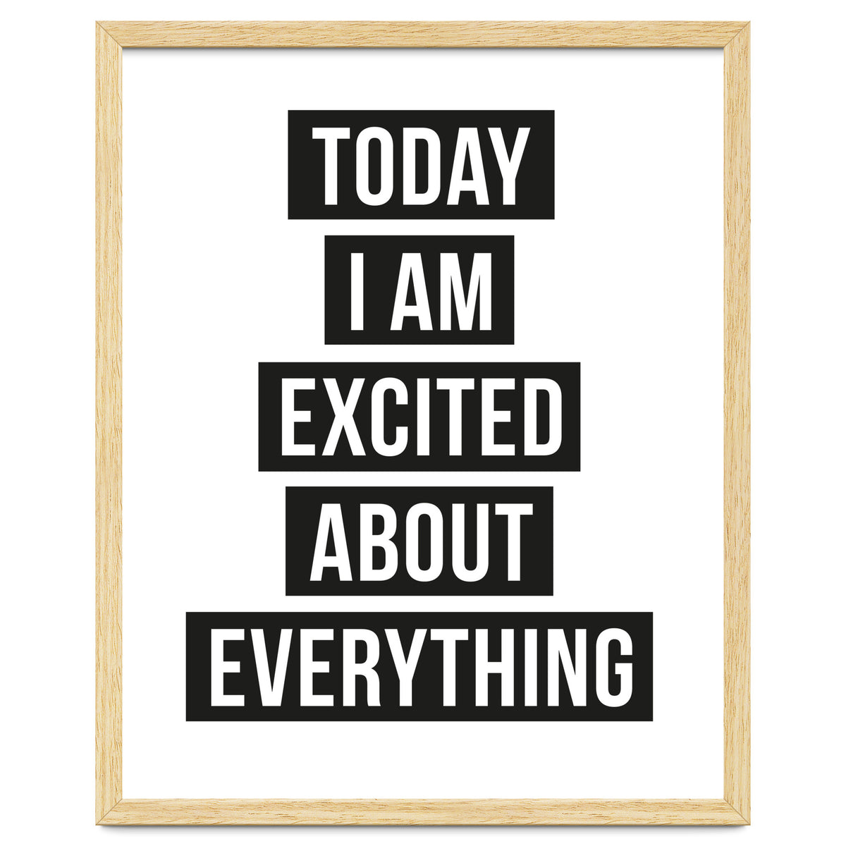 Excited About Everything