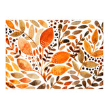 Watercolor modern foliage - autumn palette (Print Only) thumbnail