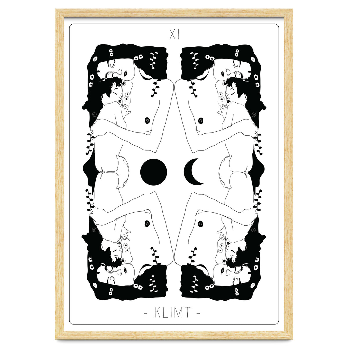 Klimt Tarot Card