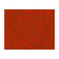 3 D Image Abstract Rose Flower ART (Print Only)