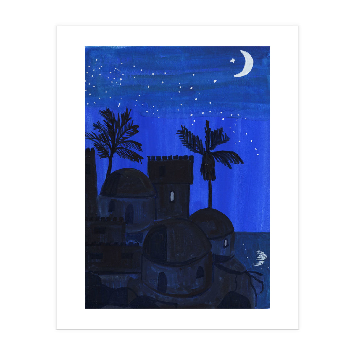 Night Landscape (Print Only)