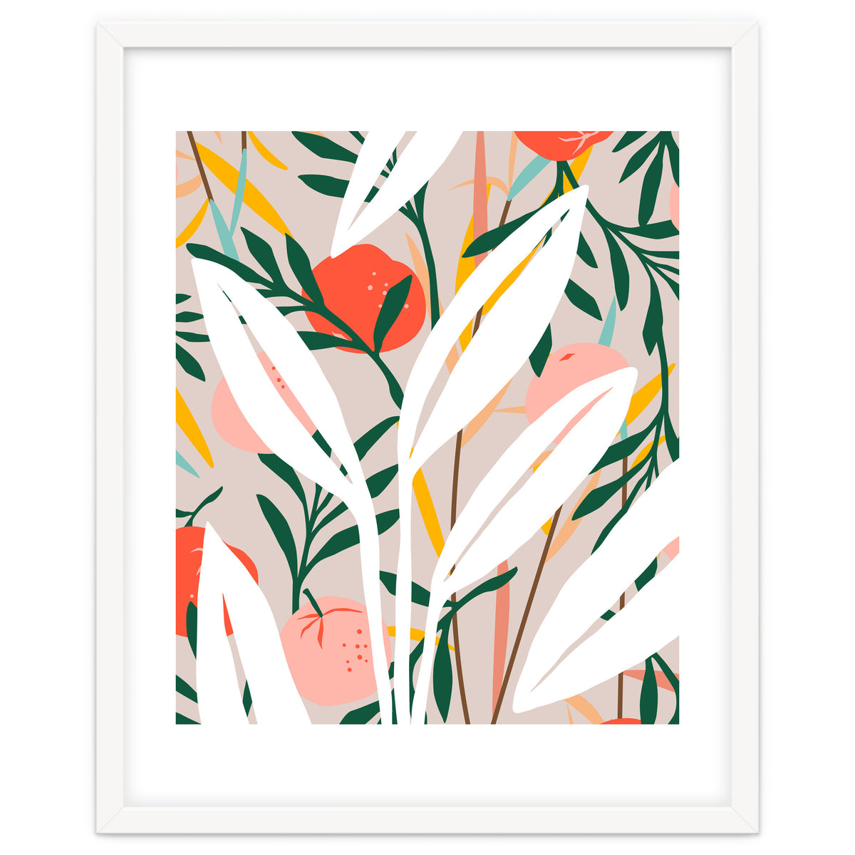 Abstract Plant Blush