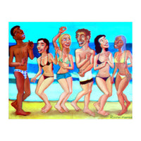 Fiesta En La Playa 4 2 (Print Only)