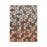 Concrete and Copper Cubes (Print Only) thumbnail