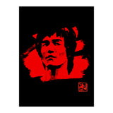 bruce lee in red 02 (Print Only) thumbnail
