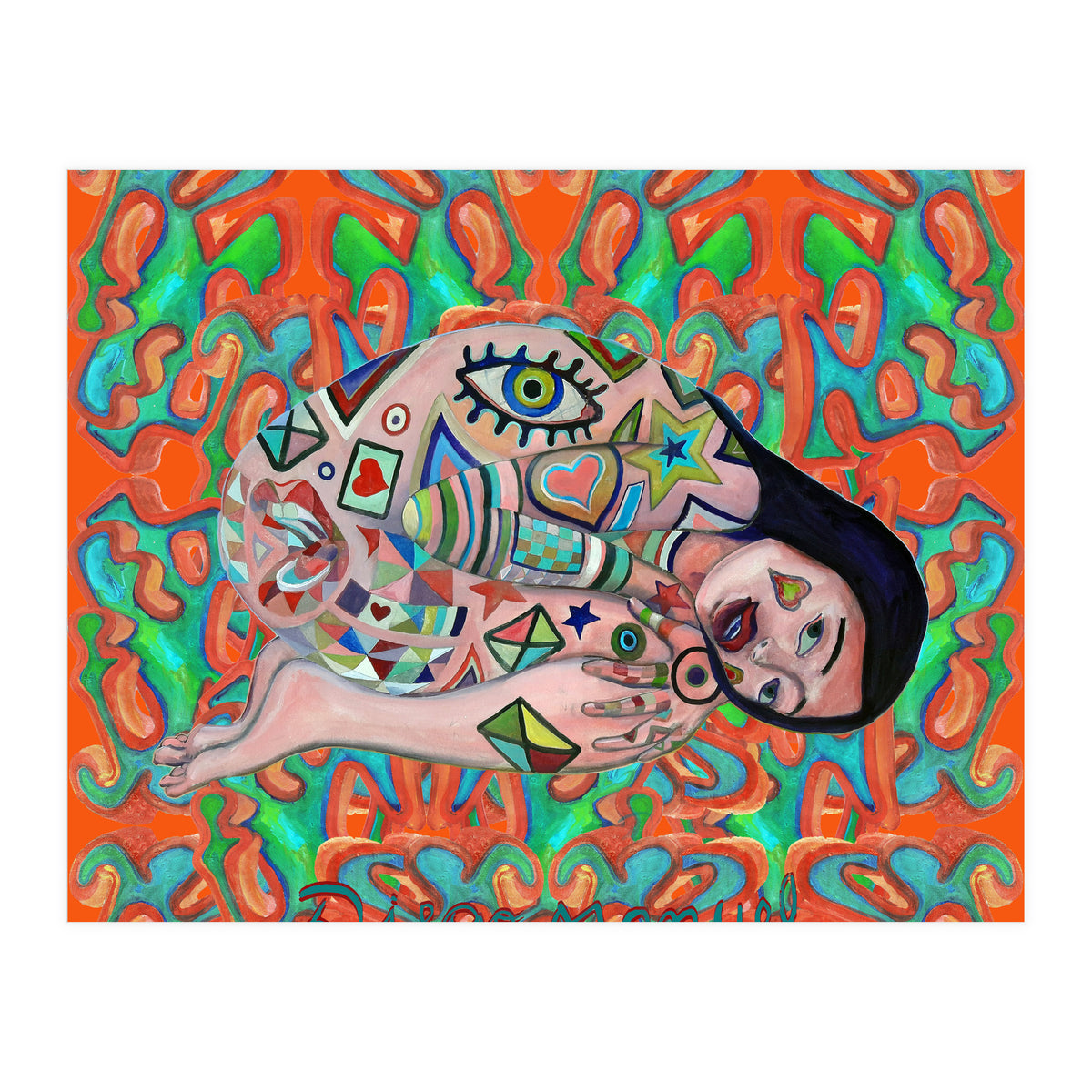 Chica Tatuada (Print Only)