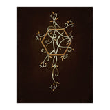 Flowering golden hexagon (Print Only) thumbnail