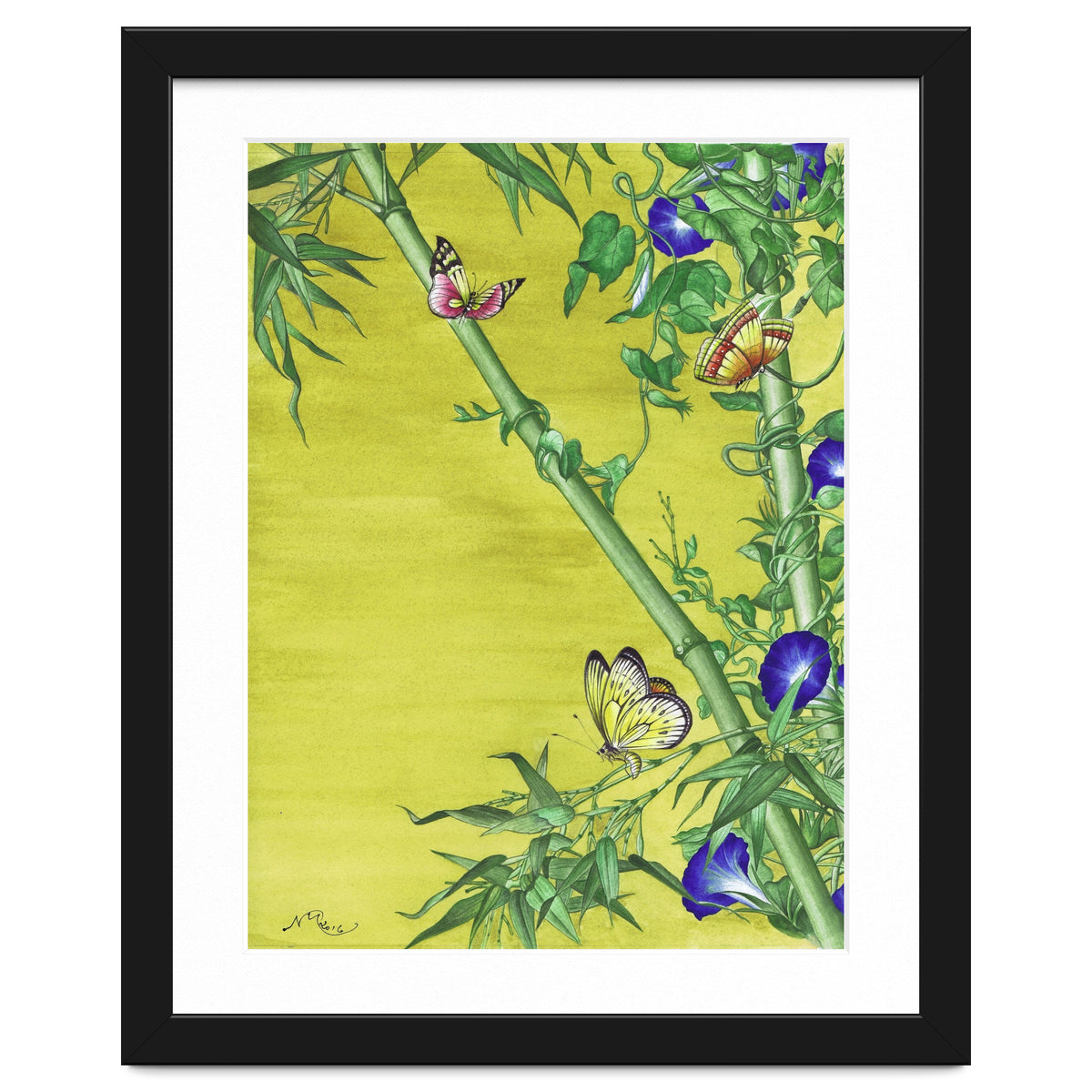 Butterflies & Bamboo