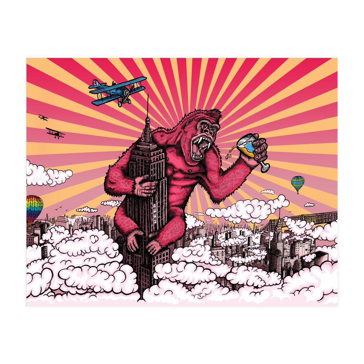 Beer Kong  (Print Only)